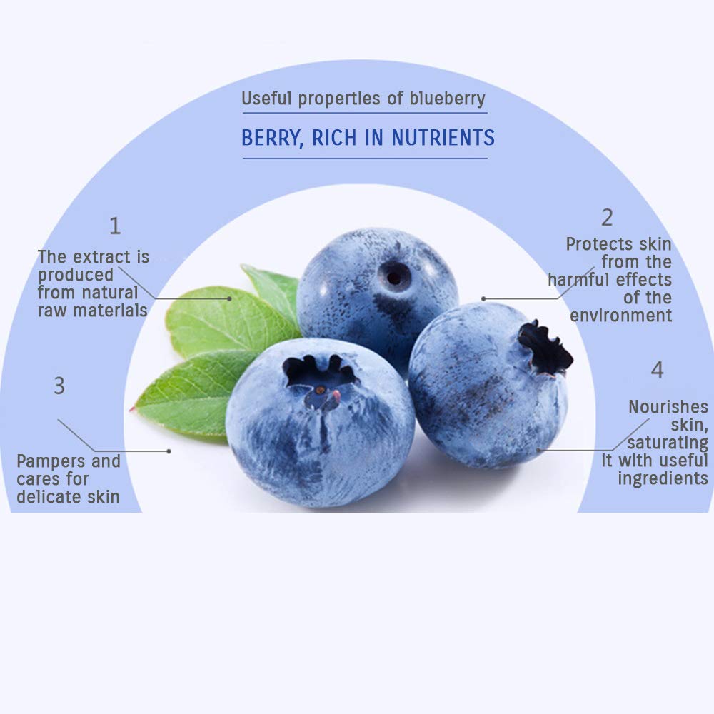 BIOAQUA Skin Care Blueberry Serums Hyaluronic Essence Acid Liquid Anti Wrinkle Anti Aging Collagen Pure Moisturizing Day 15ml Beauty & Personal Care BIOAQUA