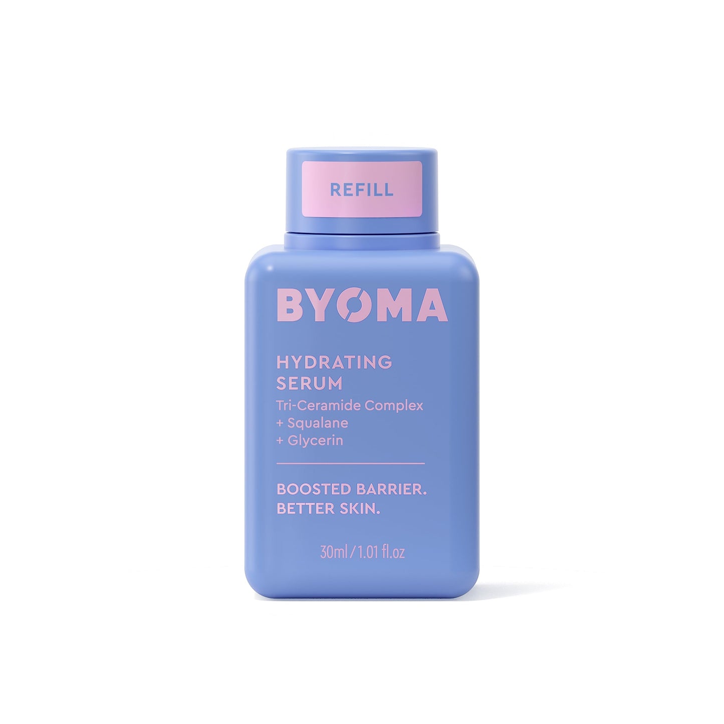 BYOMA Hydrating Serum Refill - Barrier Repair Serum - Moisturizing Face Serum with Squalane, Glycerin & Ceramides for Glowing, Dewy Skin - Hydrating Beauty and Personal Care BYOMA Default Title