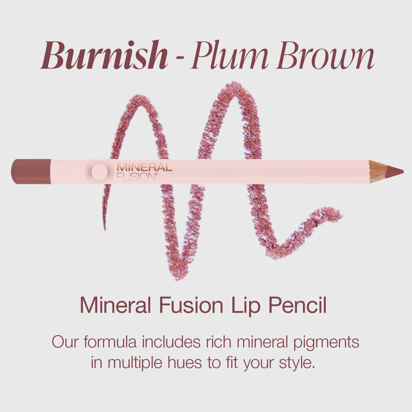 Mineral Fusion, Lip Pencil Burnish, 0.04 Ounce Beauty & Personal Care Mineral Fusion