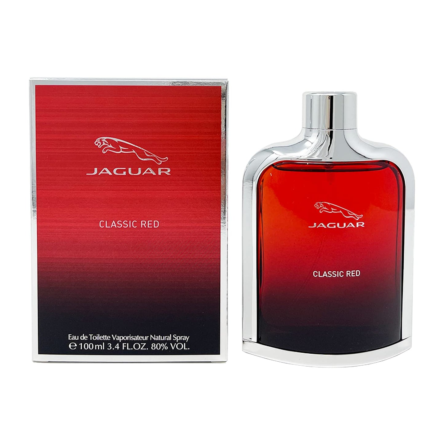 Jaguar Classic Red FOR MEN by Jaguar - 3.4 oz EDT Spray Beauty & Personal Care Jaguar