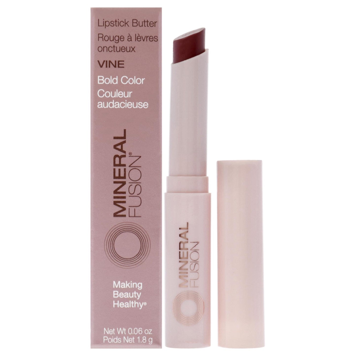 Mineral Fusion, Lipstick Butter Vine, 0.06 Ounce Beauty & Personal Care Mineral Fusion