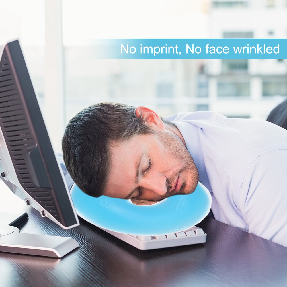 Silicone Pillow Soft Massage Face Relax Pillow Headrest, Soft Reusable Relax Pad Face Relax Pillow Face SPA Beauty Salon Skin Care Pillow for Head Beauty and Personal Care YUYTE