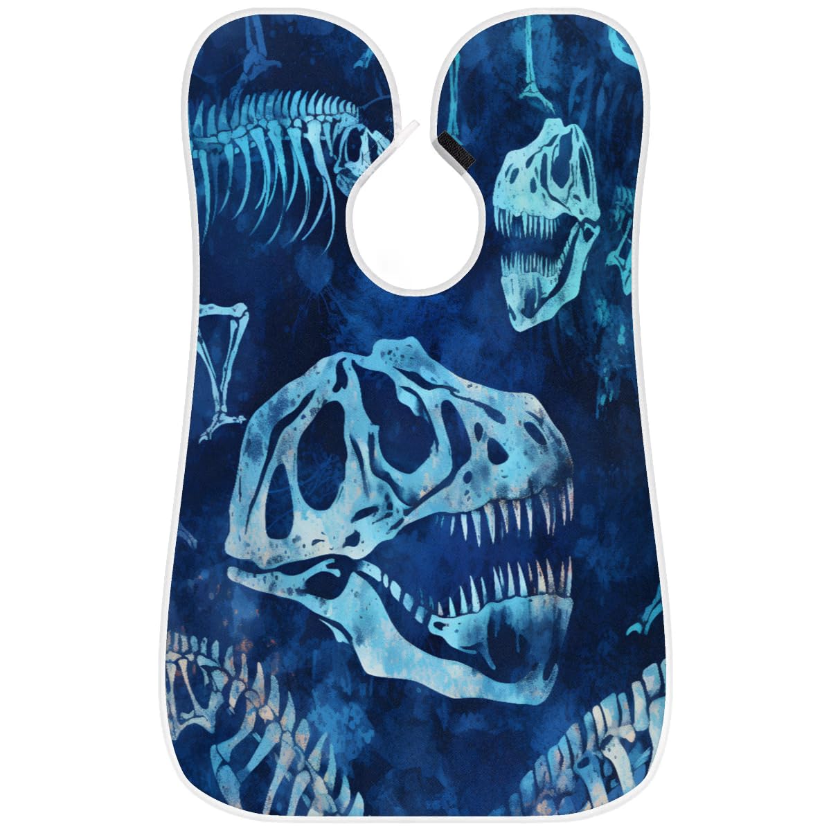 Dinosaurs Skeleton Beard Bib for Men Non-Stick Beard Trimming Catcher Adjustable Shaving Bib for Men Birthday Valentines's Day Gifts for Men Boyfriend Beauty and Personal Care Shoblo