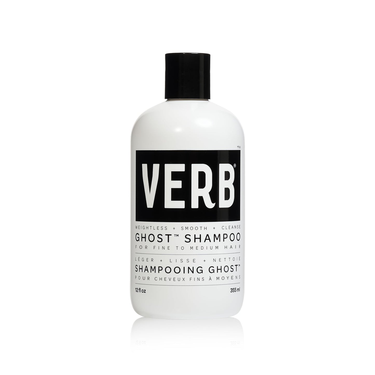 VERB Ghost Shampoo, 12 fl oz - Infused with Moringa Oil - Cleanses Fine and Weighed Down Hair - Vegan, No Parabens or Harmful Sulfates Beauty and Personal Care VERB