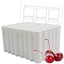 Nature's Bees DIY Lip Balm Kit, Natural Cherry Flavor, Includes 48 Blank Lip Balm Tubes with 60 Labels, Made with Beeswax, Cocoa Butter, Coconut Oil Beauty & Personal Care Nature’s Bees