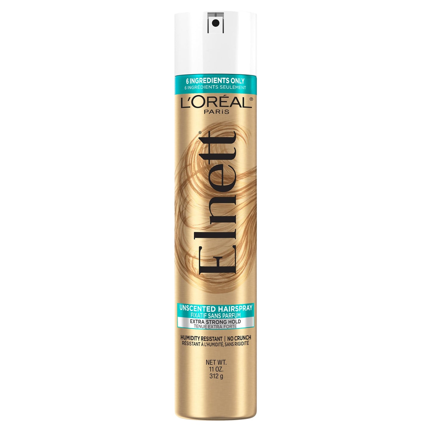 L'Oréal Paris Elnett Satin Extra Strong Hold Hairspray - Unscented, 11 oz. Beauty & Personal Care L'Oreal Paris