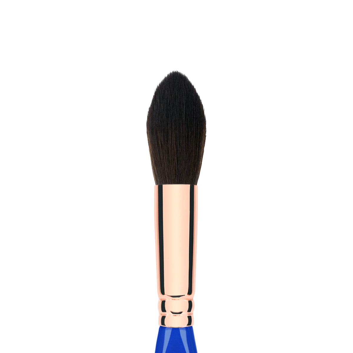 Bdellium Tools Professional Makeup Brush - Golden Triangle 944 Tapered Contour - With All Vegan and Soft Synthetic Fibers, For Adding Dimension (Blue