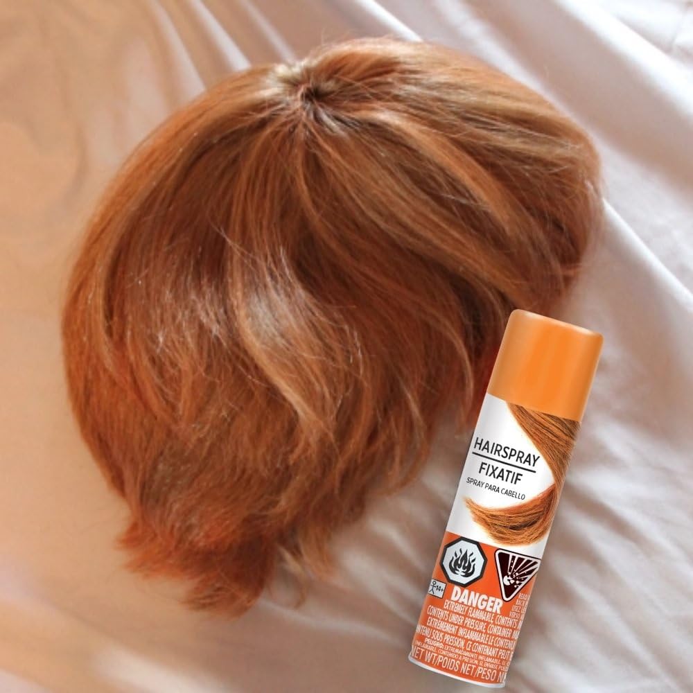 Vibrant Orange Hair Spray Color - 3 oz. (1 Count) - Instantly Transforms Your Look, Ideal for Parties & Cosplay Beauty & Personal Care Amscan