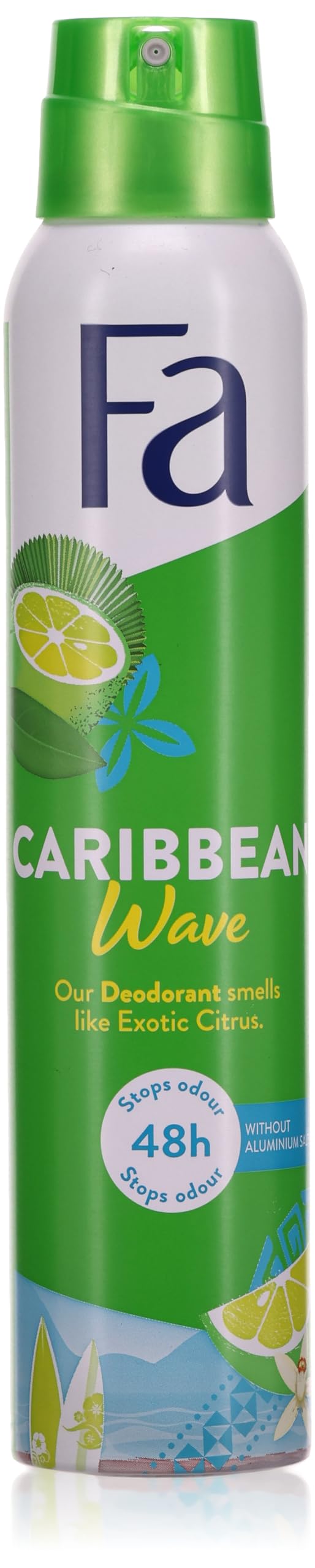 FA Deodorant Spray, Caribbean Lemon 6.75 oz Beauty and Personal Care Fa