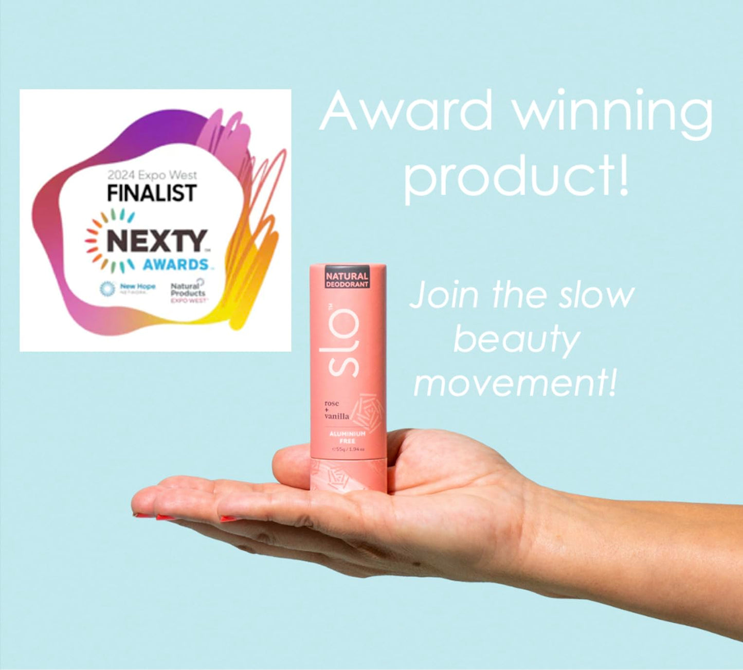 Slo Natural Deodorant - All Natural Ingredients - Aluminum Free Deodorant for Women - Vegan, Paraben and Cruelty Free - Paper Packaging - Pineapple + Beauty and Personal Care Slo