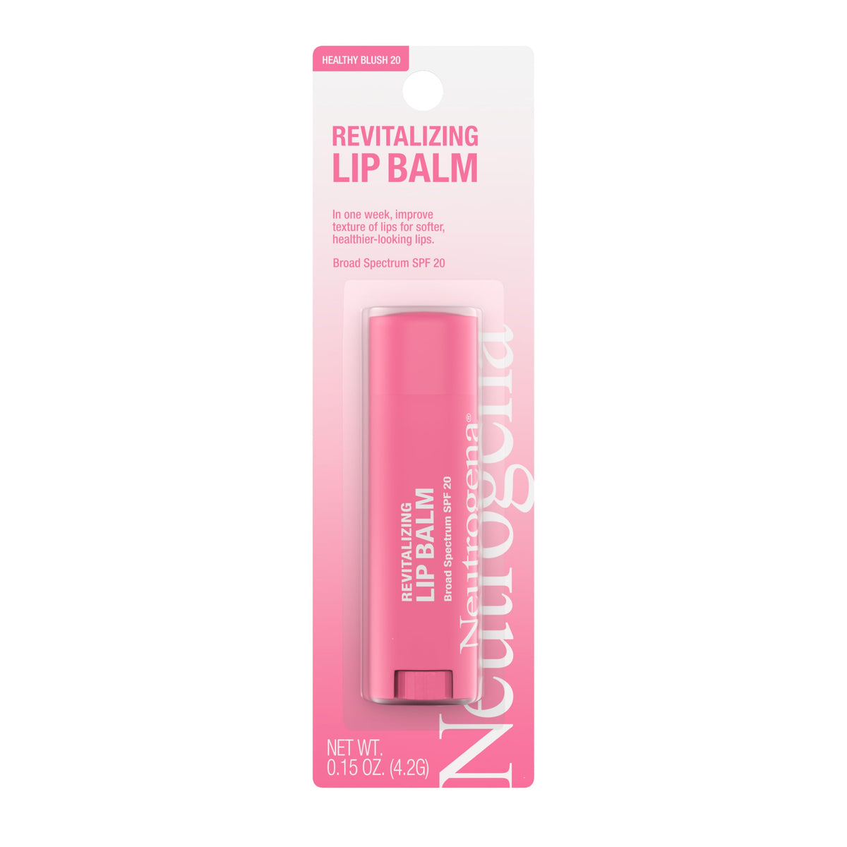 Neutrogena Revitalizing Tinted Lip Balm Broad Spectrum SPF 20 Sunscreen, Moisturizing Lip Balm with a Sheer Tint for Softer, Smoother Beauty & Personal Care Neutrogena