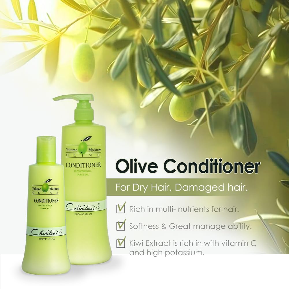 Chihtsai Olive Conditioner set 280ml/9.5oz Beauty & Personal Care Chihtsai
