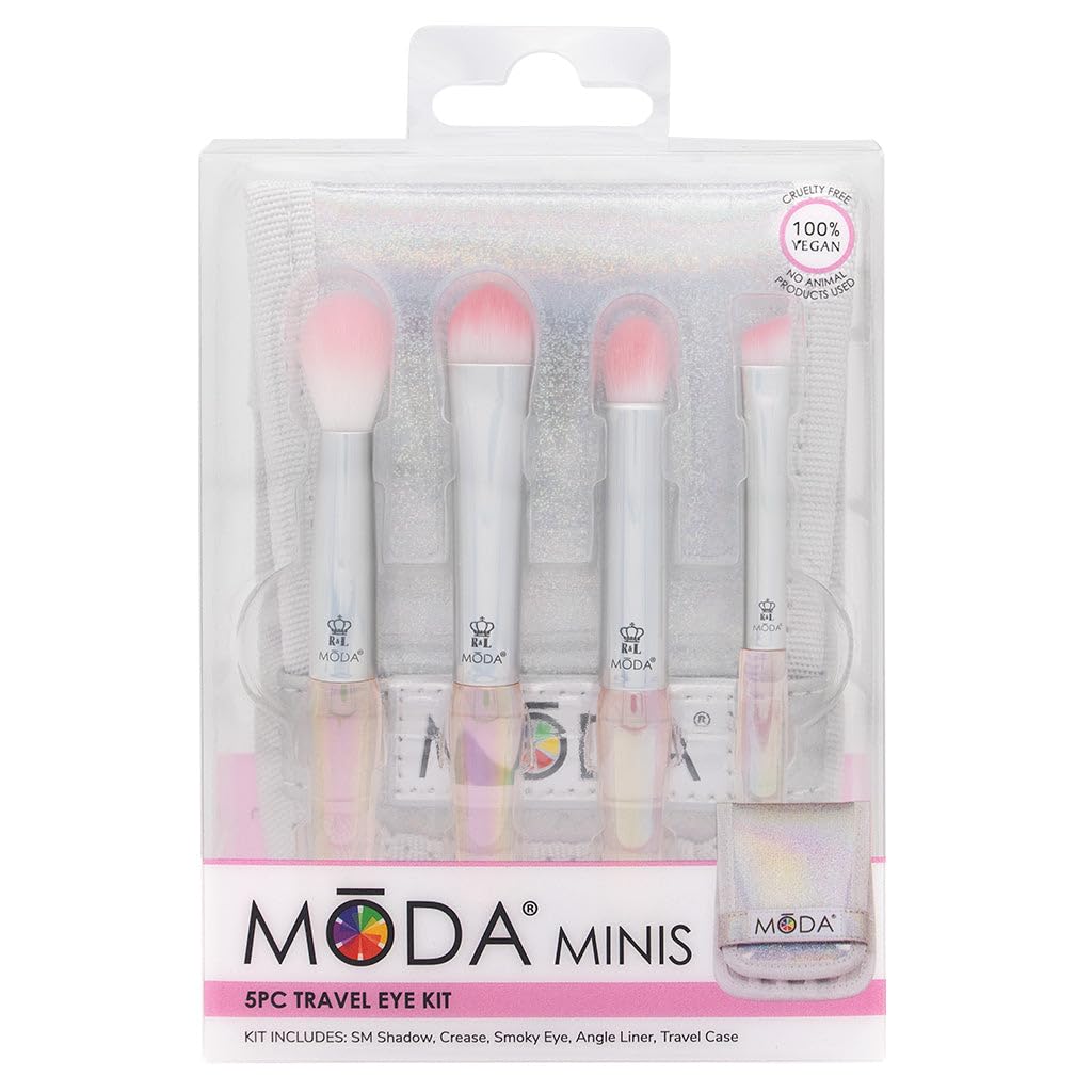 MODA BRUSH MINI TRAVEL EYE 5PC