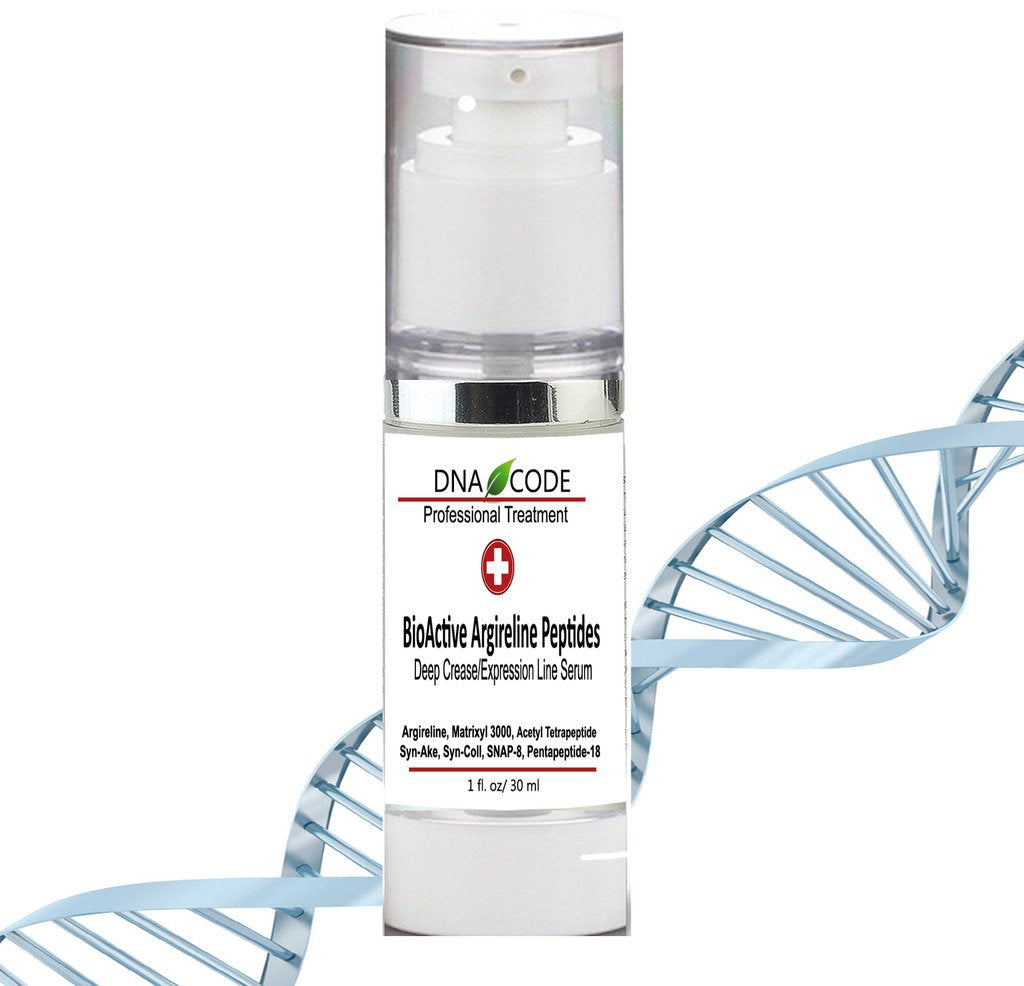 Magic Serum-No Needle Alternative-BioActive Argireline Peptides Complex Anti-Eexpression Line/Creases Serum-Matrixyl 3000, SNAP-8, Pentapeptide-18 Beauty & Personal Care DNA Code