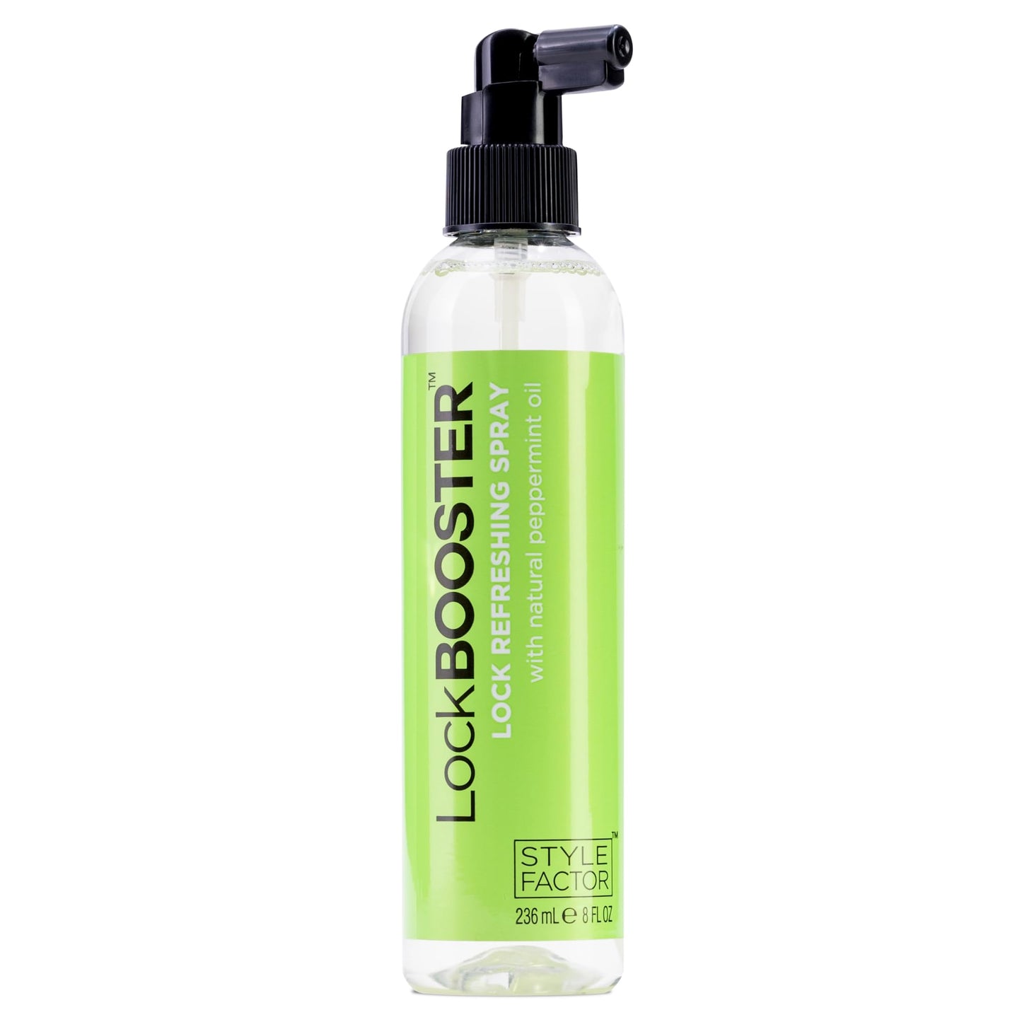 Style Factor LockBOOSTER Lock Refreshing Spray - Hydrating & Cooling Mist for Braids, Locs & Twists - Alcohol-Free Formula with Peppermint -Refresh Beauty & Personal Care Style Factor