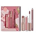 Rachel Couture Complete Lip Kit | Includes Lipstick, Lip Liner & Lip Gloss | Vegan & Cruelty Free | Infused with Rose Extract - Nude Beauty & Personal Care Rachel Couture