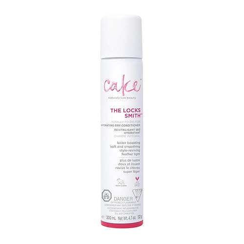 CAKE Beauty The Locks Smith Dry Styling, Hydrating Dry Conditioner Spray,White, 4.7 Ounce (Pack of 1) Beauty & Personal Care Cake Beauty