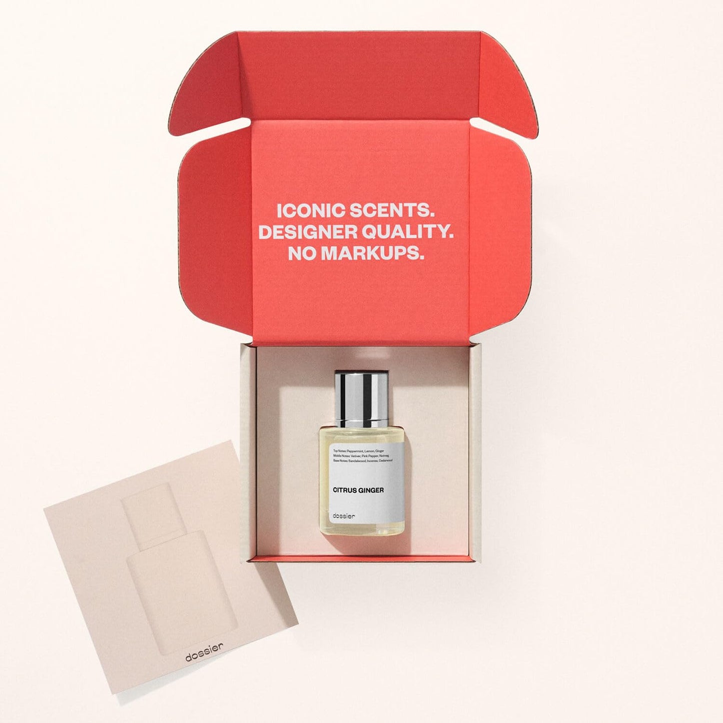 Dossier - Citrus Ginger - Eau de Parfum - Perfume Luxury - Pure Infused - For Men - Fragrance 1,7 Fl 0z (50ml) Beauty & Personal Care Dossier