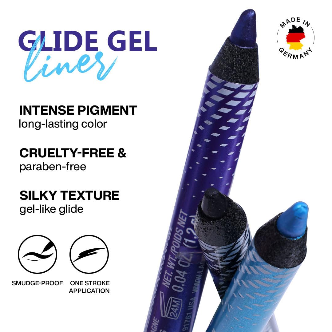L.A. Girl L.A. Girl Glide Gel Liner® Pencil, Dark Brown GP633 Beauty & Personal Care L.A. Girl