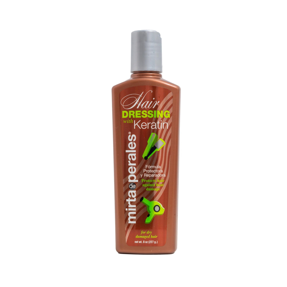 Mirta De Perales Hairdressing with Keratin Leave-In Cream | Heat Protectant & Daily Styling Treatment with Hydrolyzed Keratin & Pro-Vitamin B5 | Beauty & Personal Care Mirta De Perales