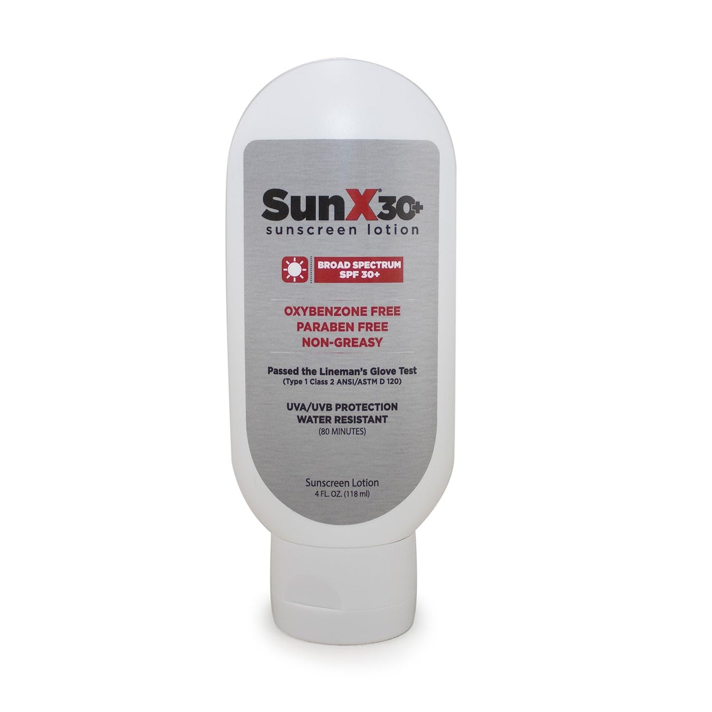 CoreTex Sun X 30+ SPF Broad Spectrum Sunscreen Lotion - 4oz Tottle of Paraben, Oxybenzone, Octinoxate, & Oil Free Sunscreen - No White Cast and Water Beauty & Personal Care CoreTex