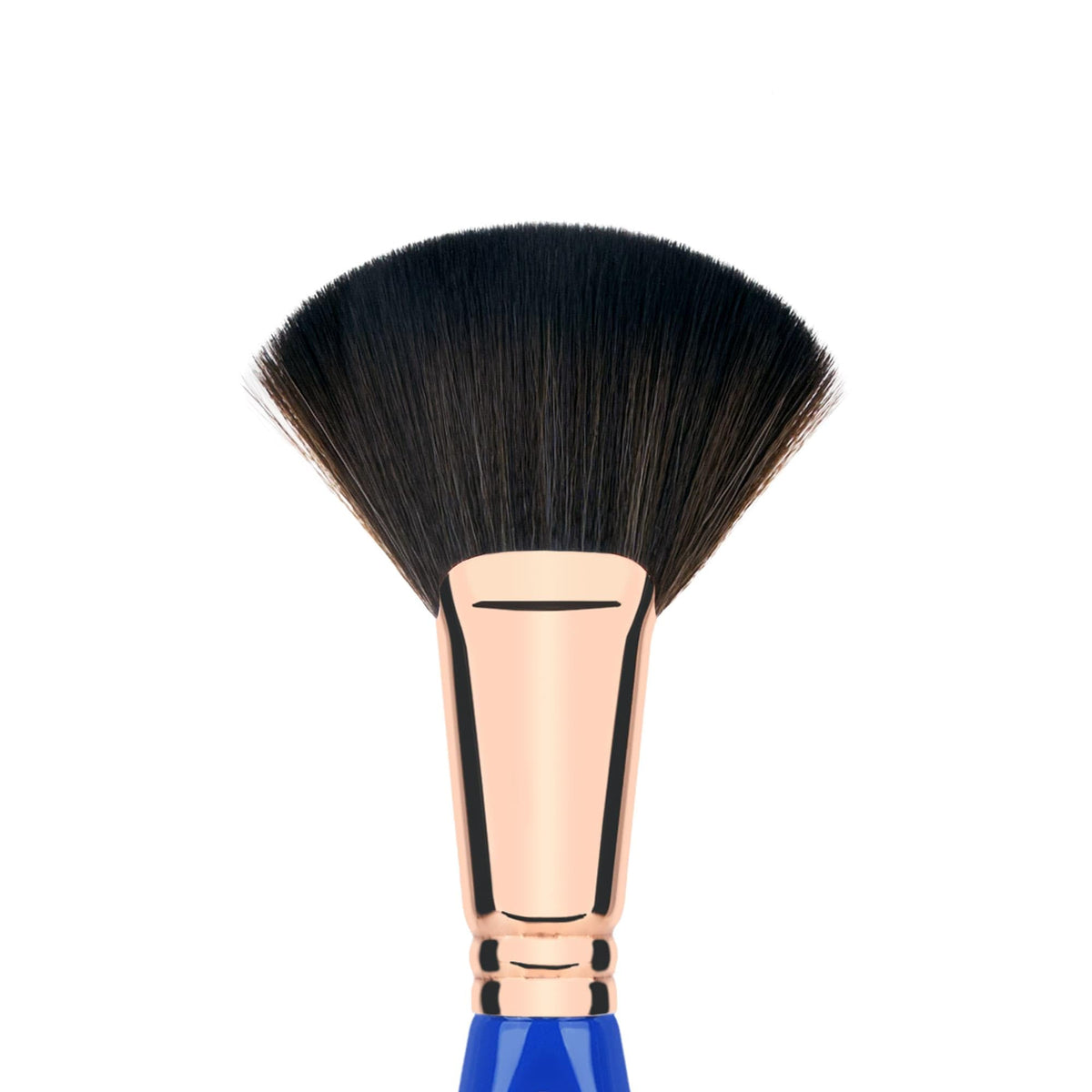 Bdellium Tools Professional Makeup Brush - Golden Triangle 991 Powder Fan - With All Vegan and Soft Synthetic Fibers, For Defining the Cheekbones
