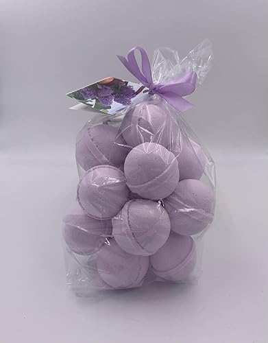 Spa Pure French Lilac Bath Bombs: USA Made with Shea Butter, Ultra Moisturizing, Great for Dry Skin (14 Count) Pack of 1 Beauty & Personal Care Spa Girl/Spa Pure
