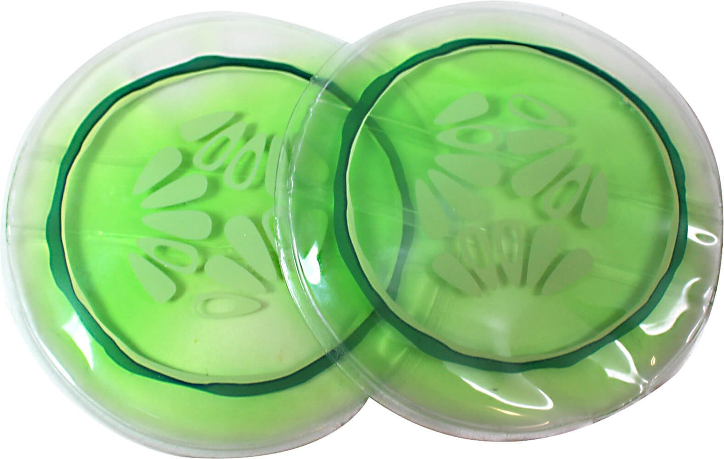 REUSABLE Gel Eye Coolers Cucumber Pack Pads Mask Eye Masque swelling puffiness relief by Kingsley Beauty & Personal Care Kingsley