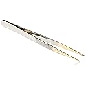 Mundial Gold Pointed Tweezers for Ingrown Hair Removal Beauty & Personal Care Mundial