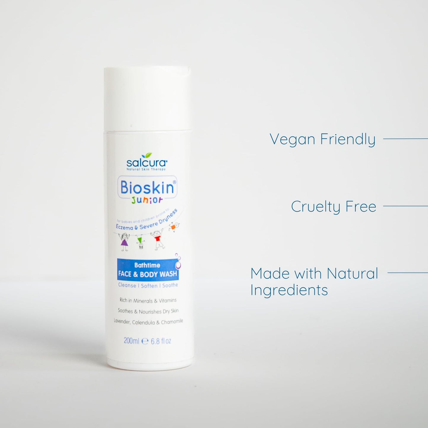 Salcura Bioskin Junior Face and Body Wash, 200 ml Beauty & Personal Care Salcura