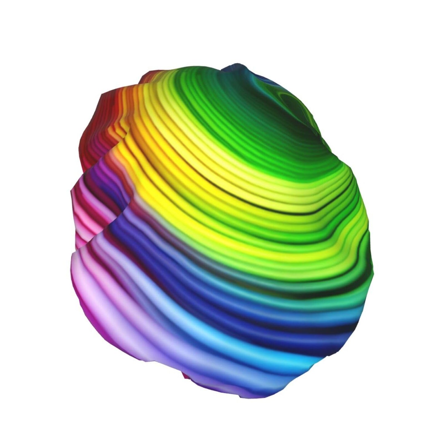 Rainbow Spiral Shower Cap for Women Men Large Reusable Shower Bonnet Double-Layer Waterproof Bath Caps Elastic Band Hair Hat for All Hairstyles Beauty and Personal Care BWLHJKE