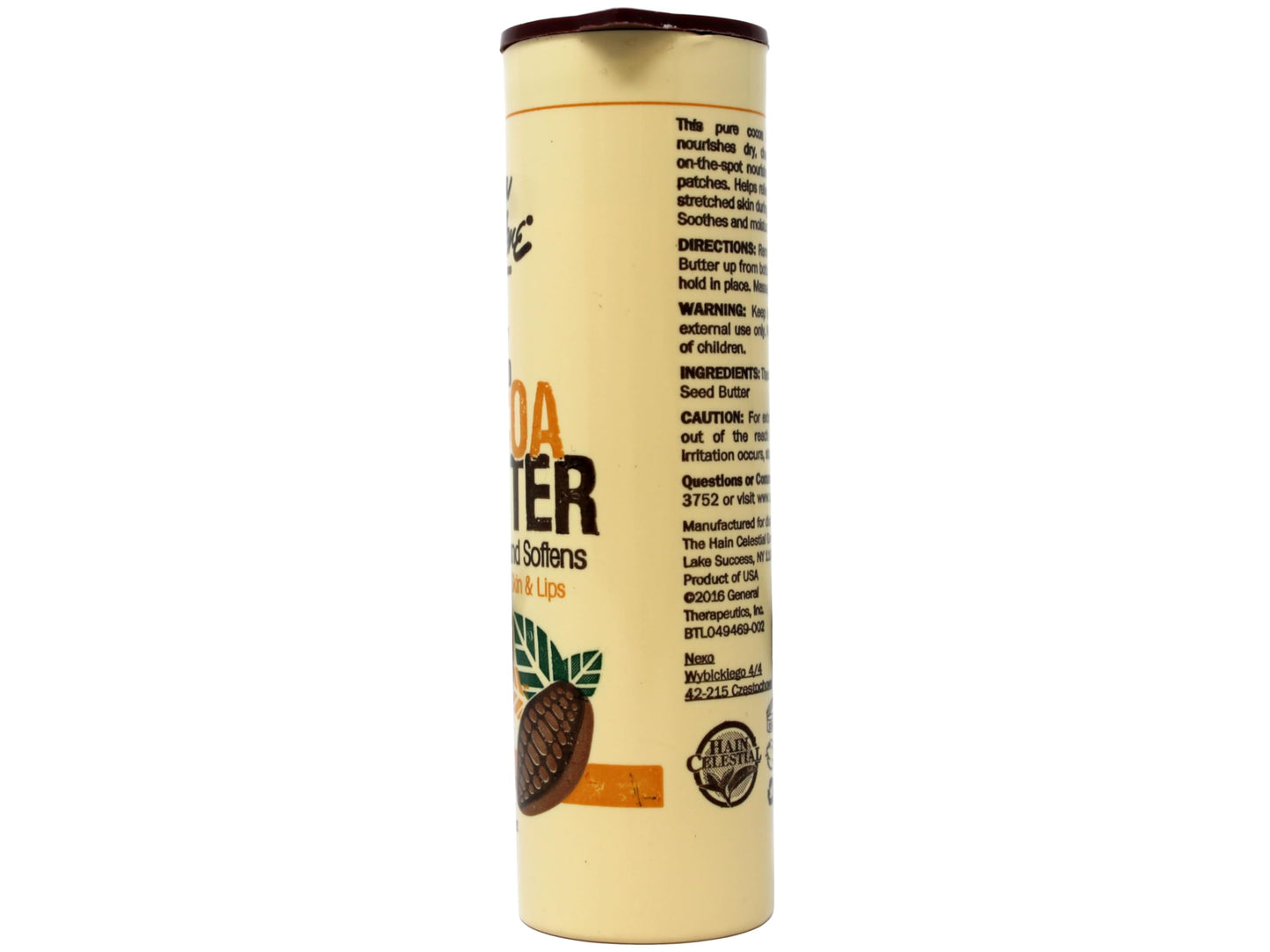 Queen Helene 100% Cocoa Butter Stick - Nourishes & Softens Dry, Chapped Skin and Lips - On-the-Go Tube - 1 oz (Pack of 3) Beauty and Personal Care Queen Helene
