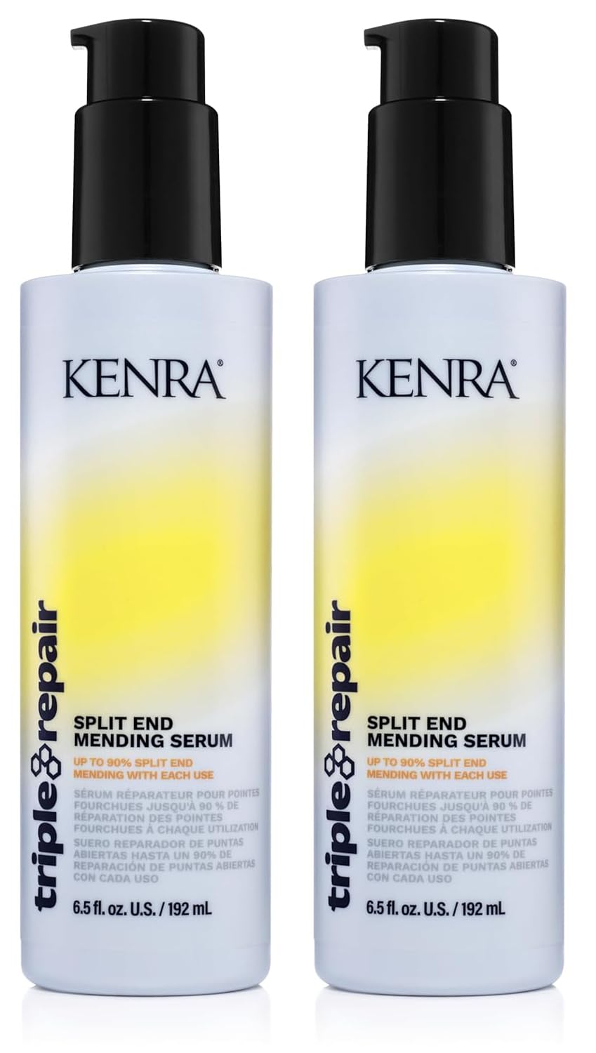 Kenra Triple Repair Split End Mending Serum | Up to 90% Split End Mending with Each Use | Targets & Repairs Weak or Broken Bonds | Split Ends |