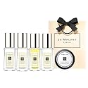 Jo Malone Holiday Gift Set 5 Pc Signature Cologne Wood Sage & Sea Salt, English Pear & Sweet Peas, Silver Birch & Lavender, and Body Creme Beauty & Personal Care Jo Malone
