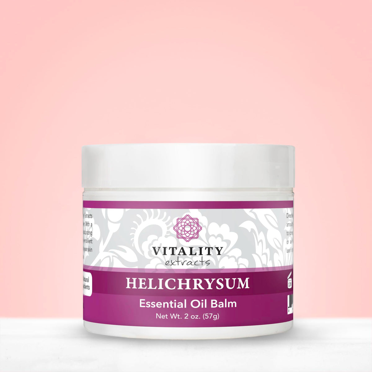 Vitality Extracts Helichrysum Balm - 2oz, Helichrysum Gymnocephalum, Beeswax, Almond Oil, Ultra-Moisturizing, Skin Healing, Full Body Hydration Beauty & Personal Care Vitality