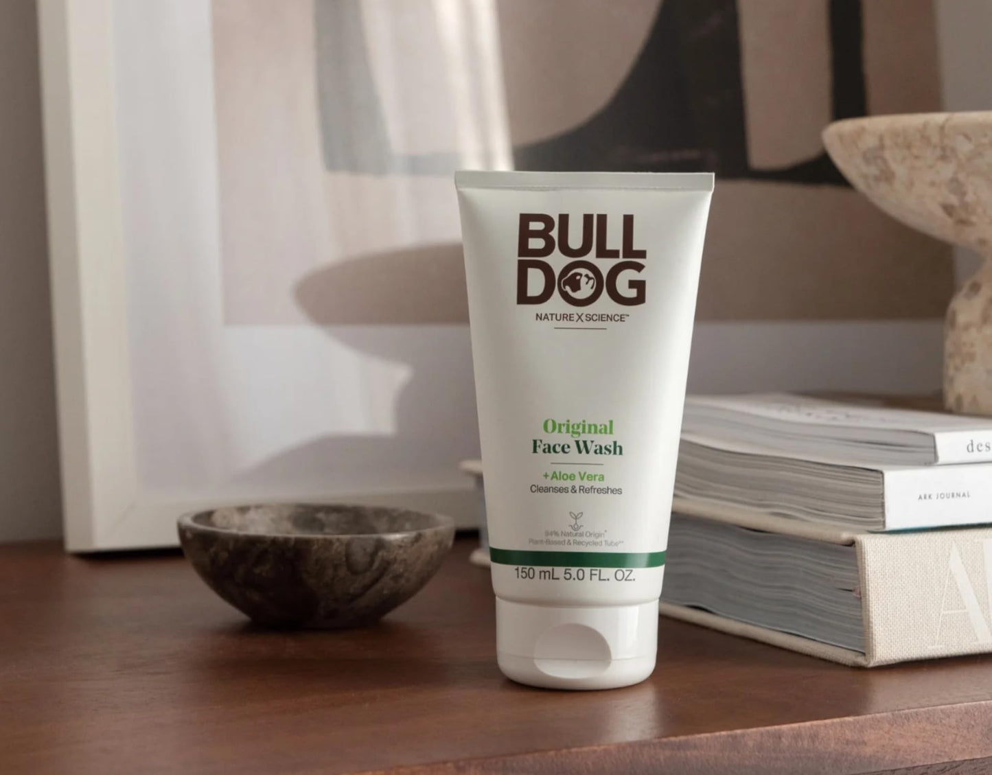 Bulldog Natural Skincare Original Face Wash For Men, 5 Oz (1 Pack) Beauty & Personal Care Bulldog Skincare for Men