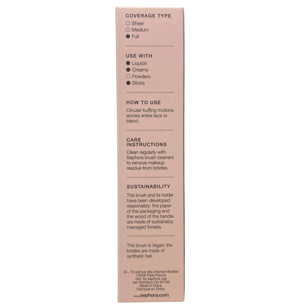 SEPHORA COLLECTION Mini PRO Foundation Brush 70.5