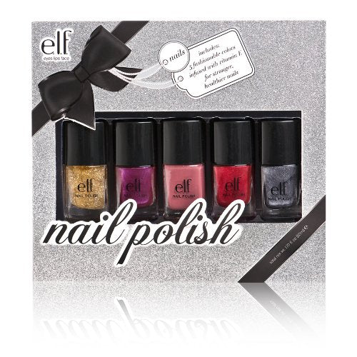 e.l.f Nail Polish Set, Holiday Edition, 6 Ounce Beauty & Personal Care e.l.f.