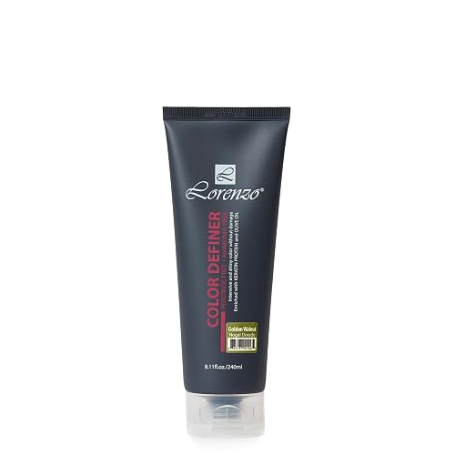 L Lorenzo Color Definer Cellophane 8.11fl.oz/240ml | Peroxide & Ammonia Free | Glossy hair Brilliant color without Damaged Hair | Stain Remover Inside Beauty & Personal Care L Lorenzo