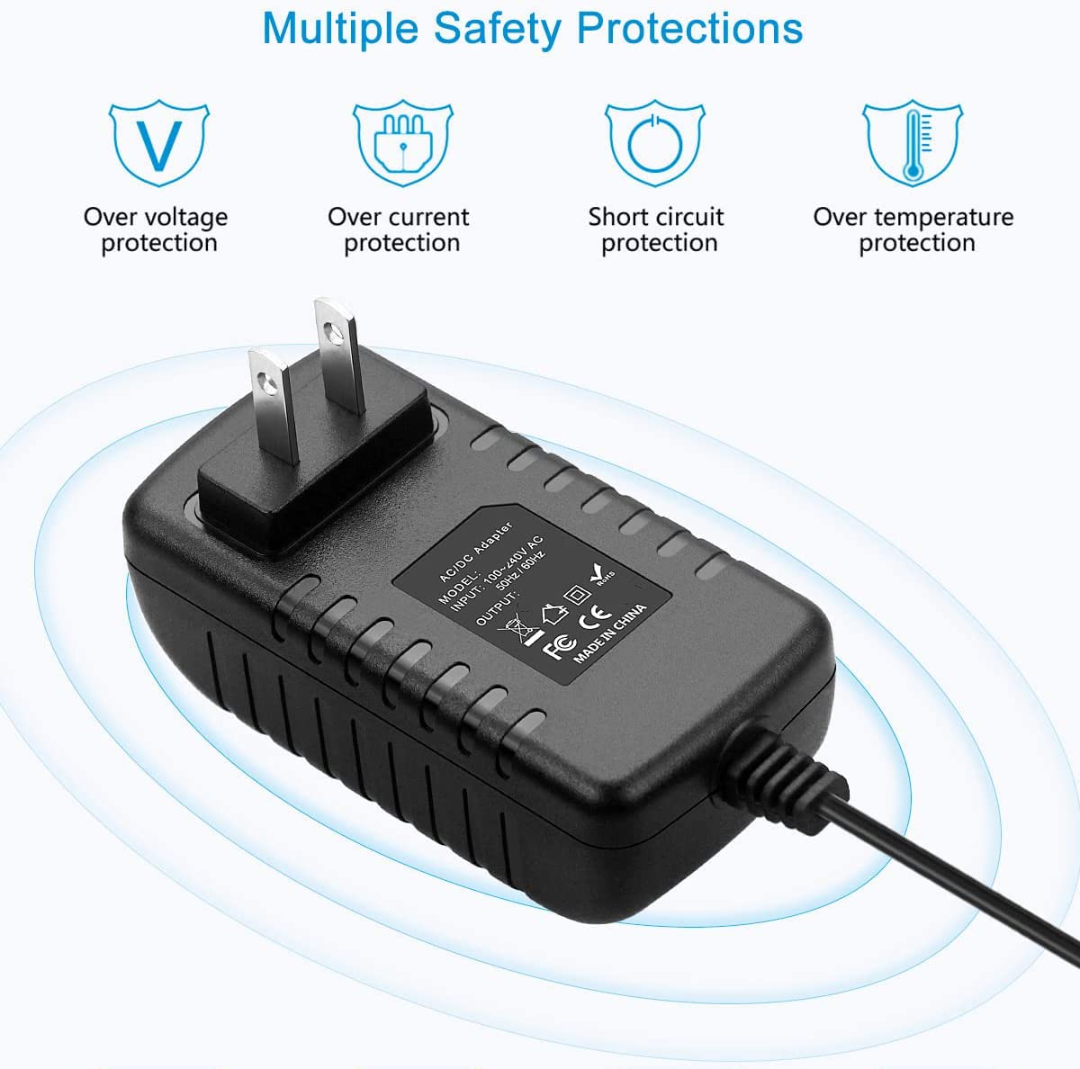 BestCH Replacement Charger for Horsepower Duck R1-3524 R1-3224 17694 17695 R13524 R13224 Gold Edition Compact Cordless Vacuum 7.4V 2000mAh Battery Beauty and Personal Care BestCH