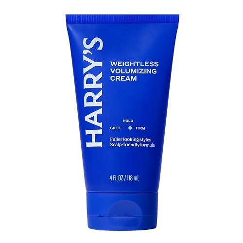 Harry's Weightless Volumizing Cream for Men - 4 fl oz - Lightweight Men's Hair Cream for Thin or Fine Hair Beauty & Personal Care Harry's
