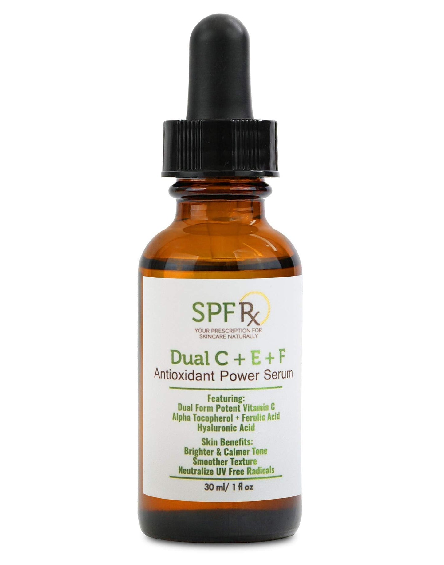! SPF Rx Dual Vitamin CE Ferulic, Antioxidant Power Serum - Best for Tightening Skin, Face - Anti Winkle - Cosmetic Solutions for Brighter Skin Beauty & Personal Care SPF Rx