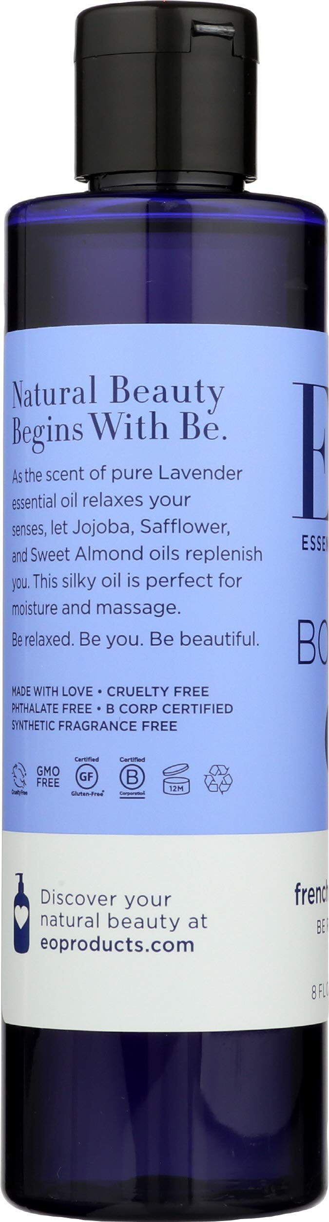 Body Oil, French Lavender - 8 fl. oz (236 ml) by EO Products Beauty & Personal Care EO