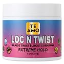 Te Amo Braiding Gel - Extreme Hold Braid | Cornrows | Long-Lasting Braiding Gel | Lock N Twist | No Flaking, High Shine for Braids, Locs, Twists Beauty & Personal Care Te Amo