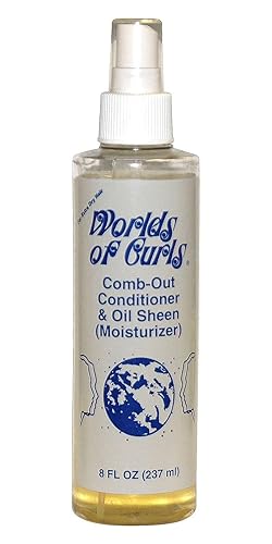 World Of Curls Worlds Of Curls Comb Out Conditioner, Regular, 8 Oz (STW21-1) Beauty & Personal Care Worlds Of Curls