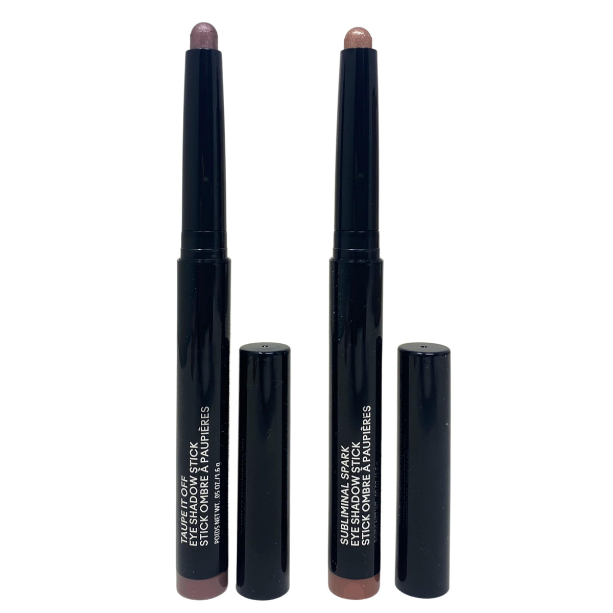 MAC M·A·C Cosmetics Holiday Exclusive Double Dazzle Eye Shadow Stick Duo - Subliminal Spark and Taupe It Off