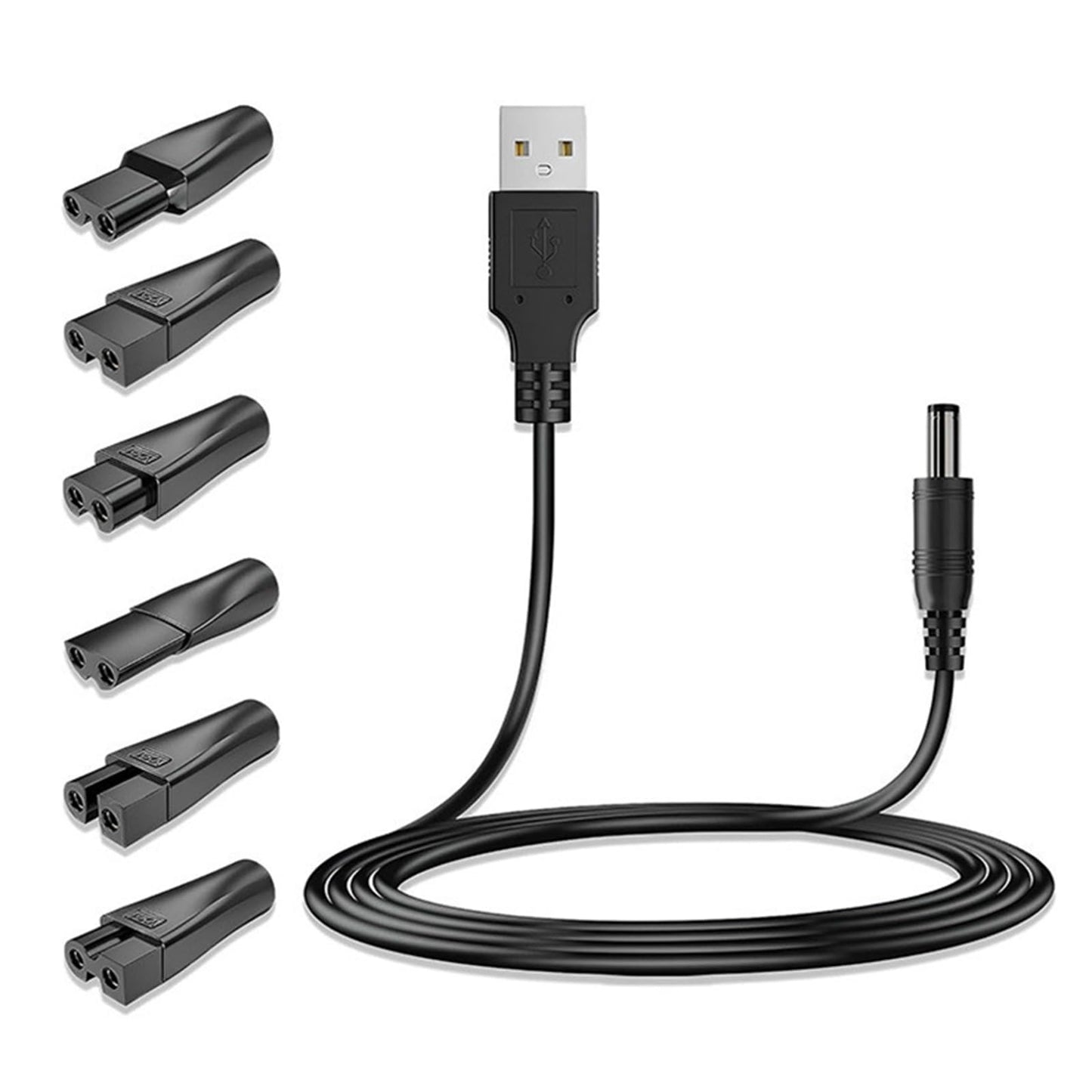 DIIOOMIEEU USB Charging Cord Set for Electric Shavers Beard Trimmers Power Cable Hairdressers Beauty Instruments Accessories Beauty and Personal Care DIIOOMIEEU