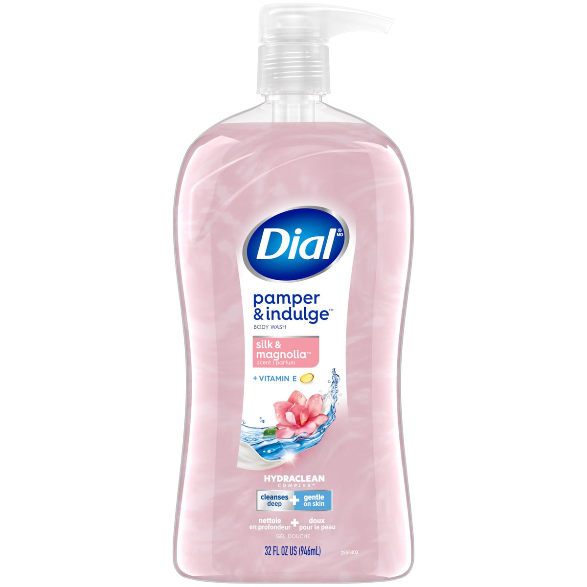 Dial Body Wash, Pamper & Indulge, Silk & Magnolia, 32 fl oz Beauty & Personal Care Dial