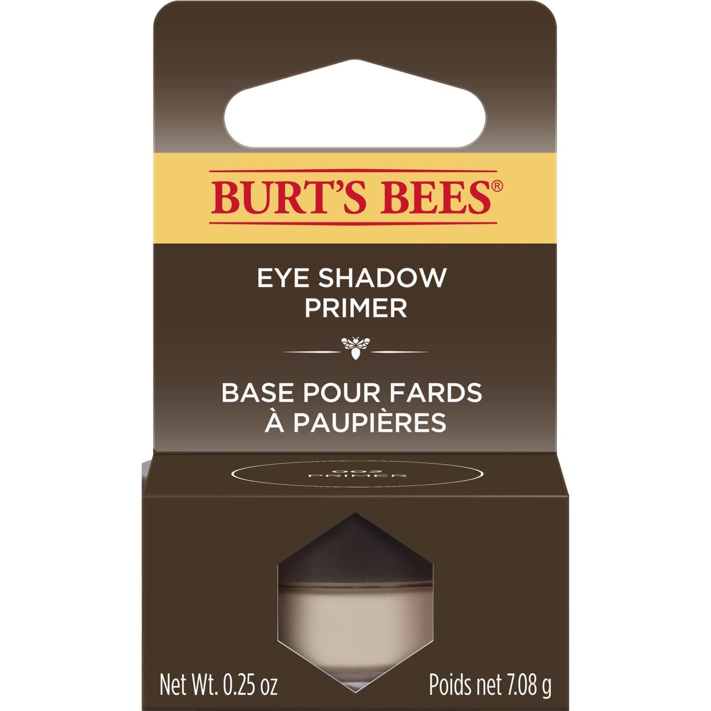Burt's Bees Eye Shadow Primer, Neutral Ultra Sheer/Translucent Beige Color, Extends Wear For Powder Eye Shadow, For All Skin Tones - 0.25 Ounce Beauty & Personal Care Burt's Bees