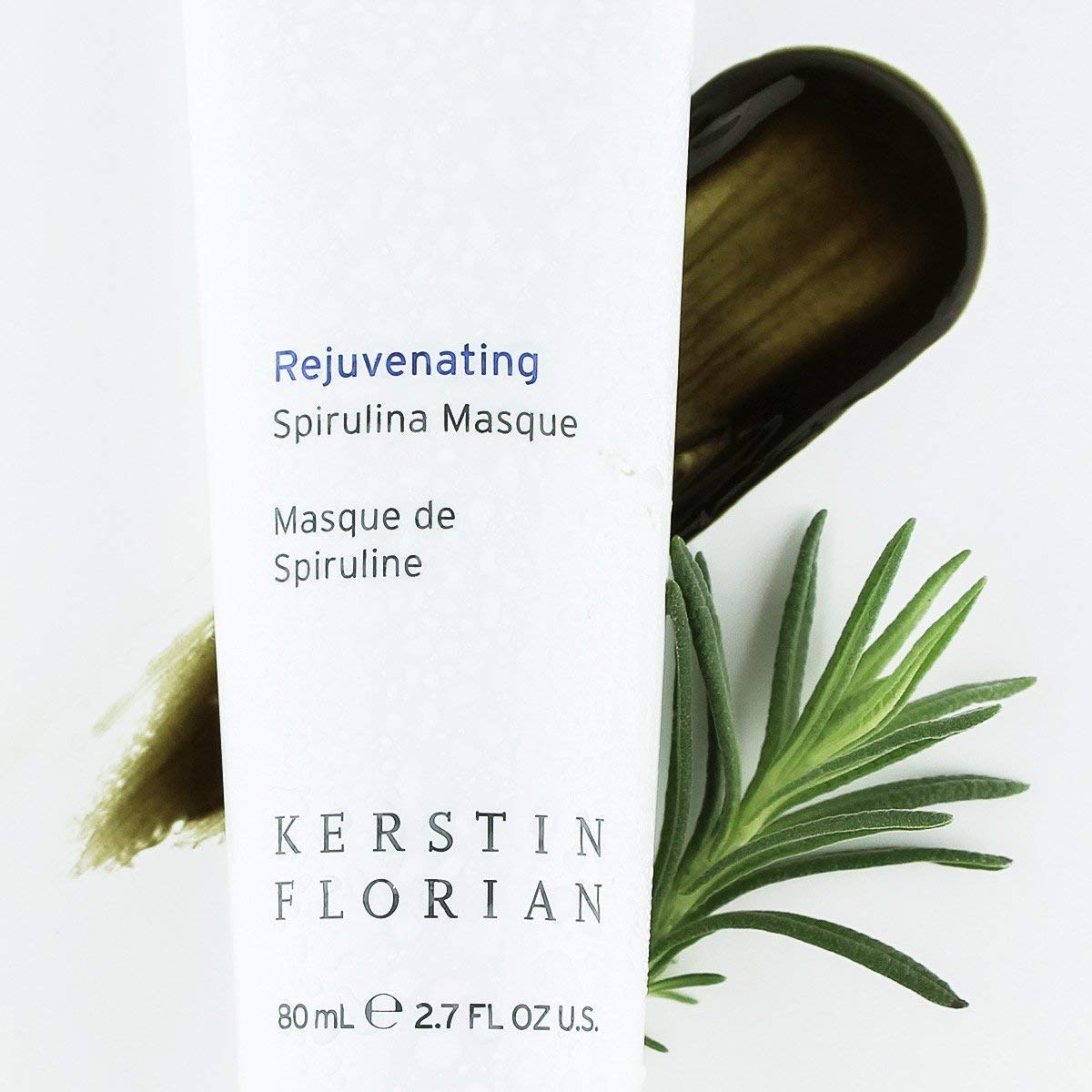 Kerstin Florian Rejuvenating Spirulina Masque | Anti|Aging Treatment Boosts Collagen and Detoxes with Algae and Clay | Face Mask for All Skin Types Beauty & Personal Care Kerstin Florian